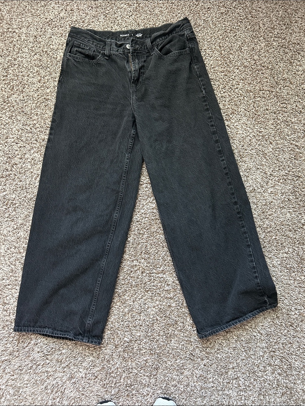 Old Navy Black Wide Leg Jeans